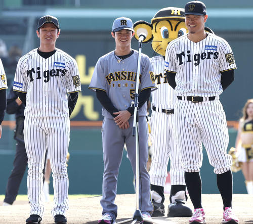 阪神】佐藤輝明、新ユニホーム絶賛「一昔前を思わせる。また新しい強い