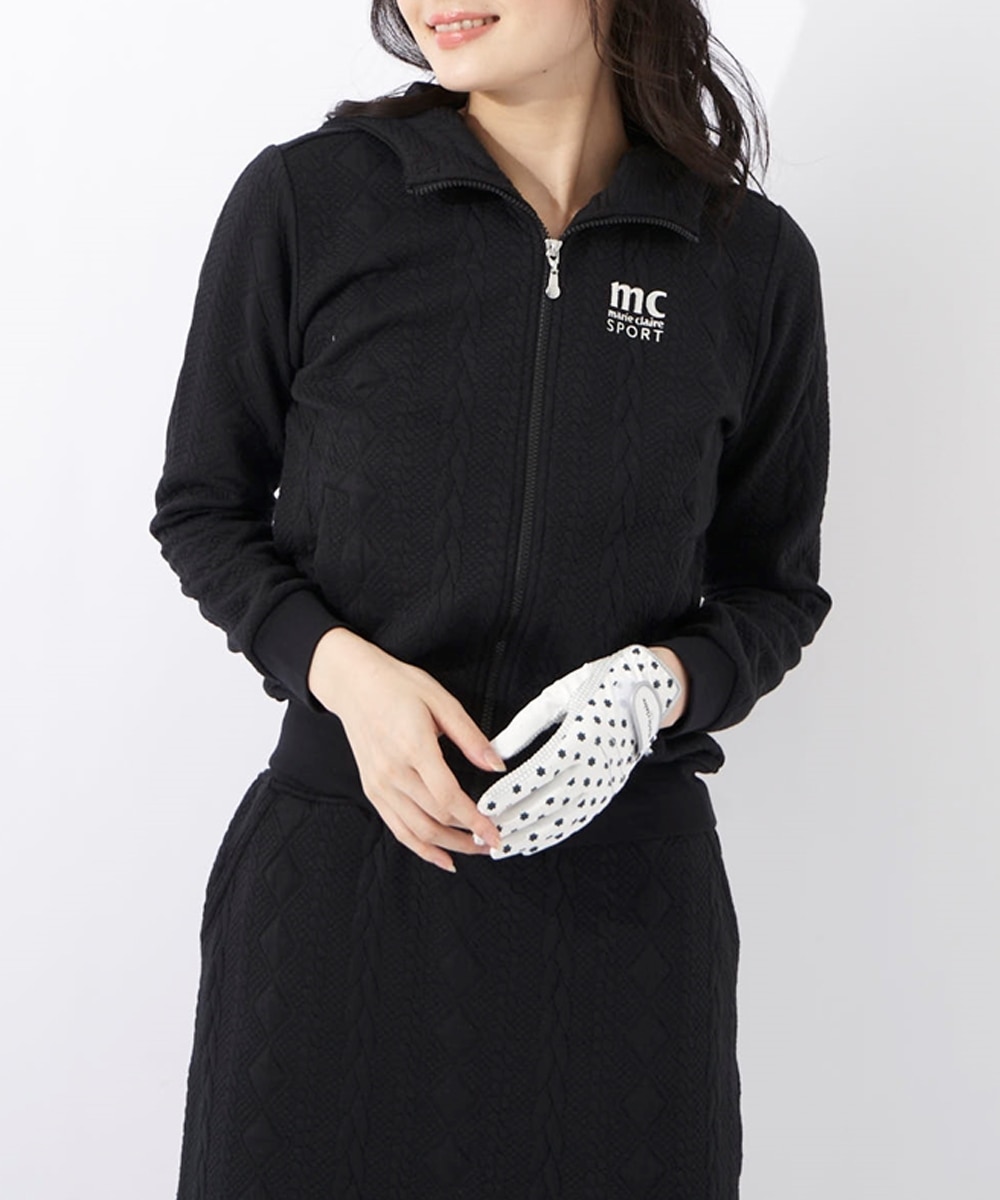 marie claire SPORT 732-200 保温・UVカット・ストレッチ素材 スタンド