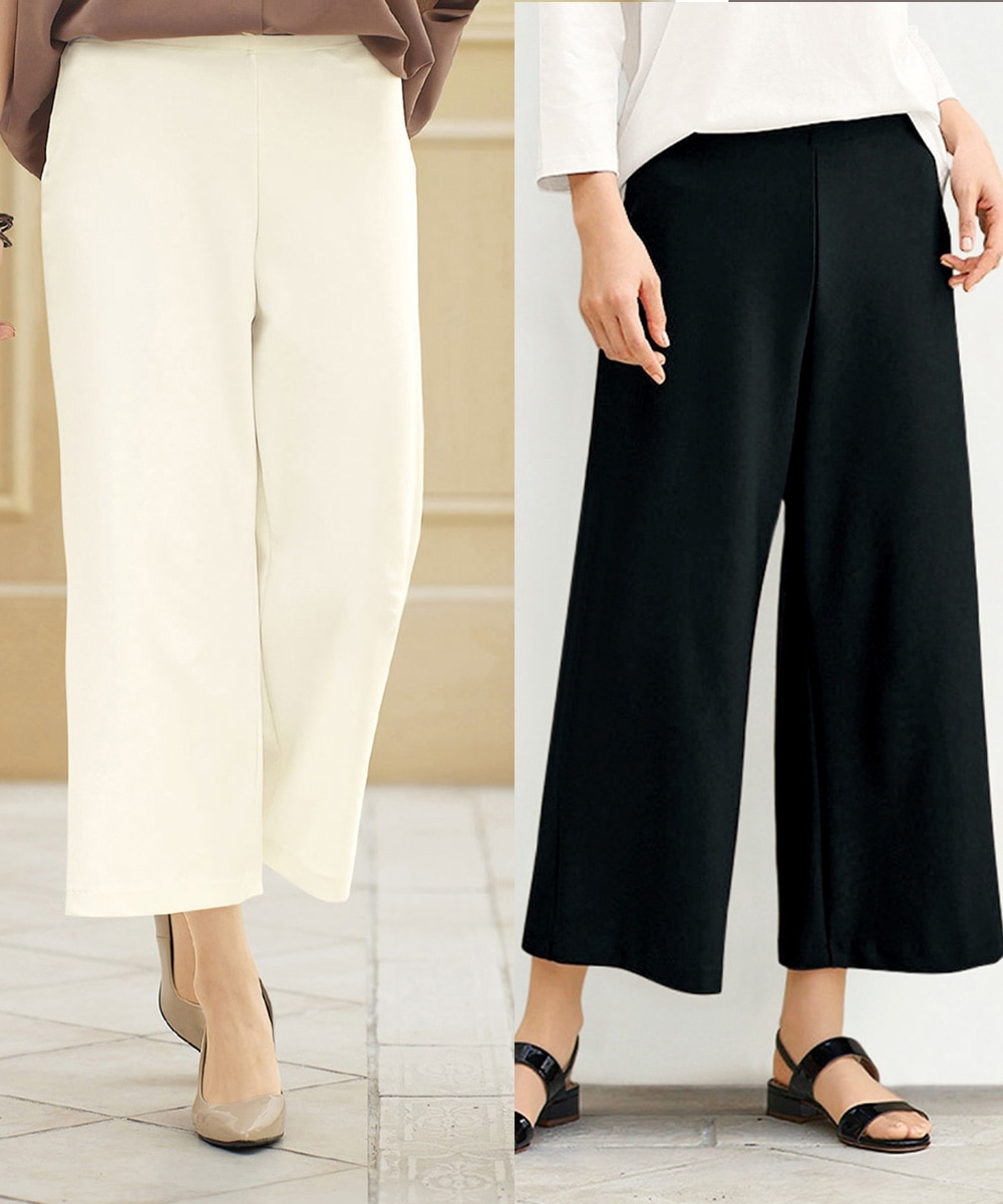 東レ「フィラロッサ」ガウチョパンツ（同サイズ2色組）【アトランダム