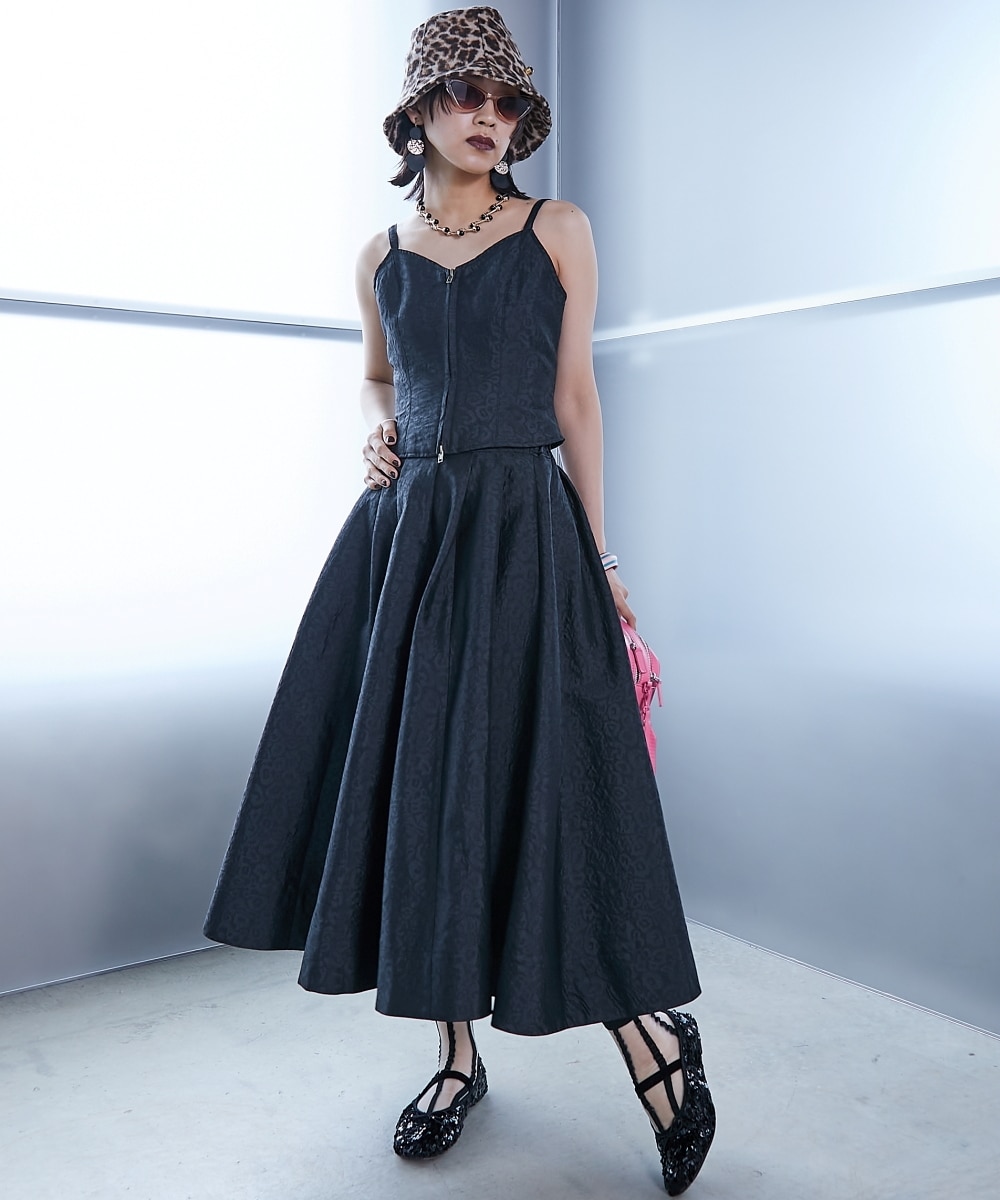 2点セット(ビスチェ+スカート)＜大きいサイズ有＞GEVS. 通販【ニッセン】