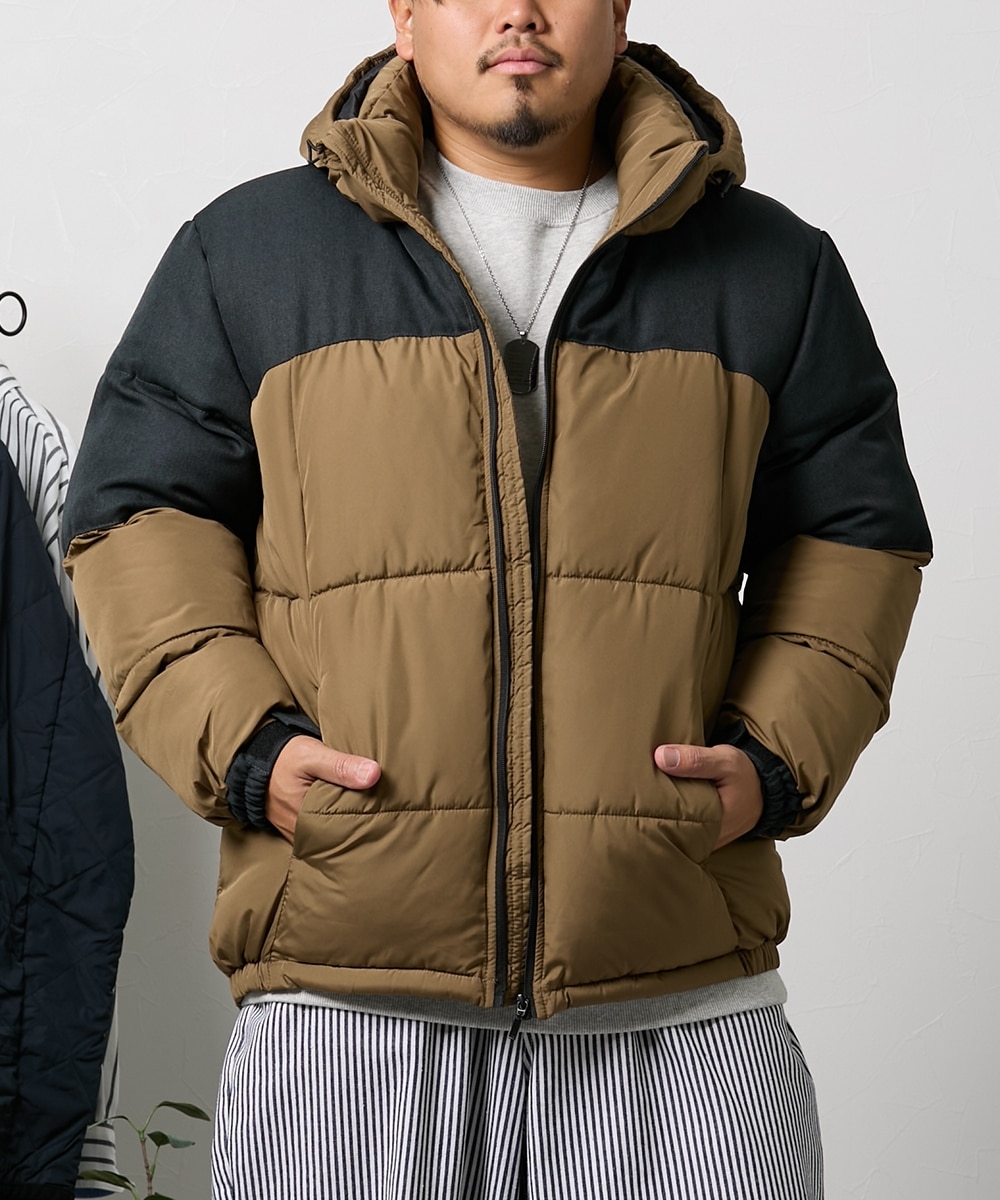 フード取り外し可能 2WAY中綿ブルゾン【大きいサイズ】 通販【ニッセン】