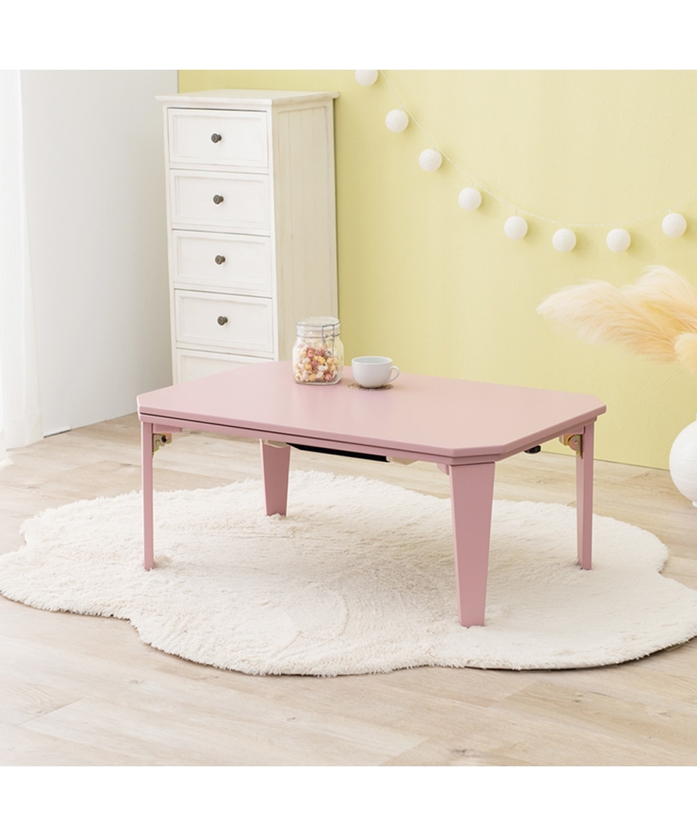 アースカラーの折りたたみこたつテーブル 通販【ニッセン】