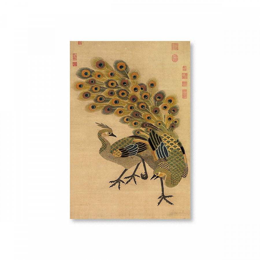 元 張雨 七言律詩 二玄社 掛軸 元 張雨 七言律詩 二玄社 掛軸 故宮精品