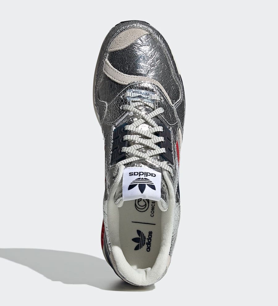 Concepts adidas ZX 9000 Silver Metallic Release Date Info
