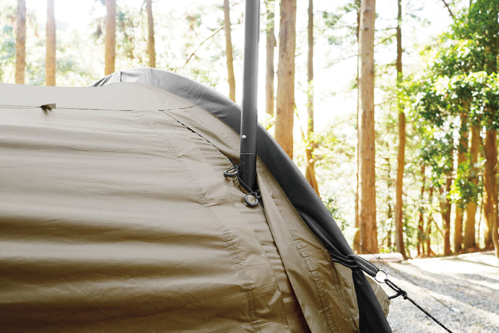 発売から1週間で完売したテントが待望の再販！ 開放感たっぷりの広々