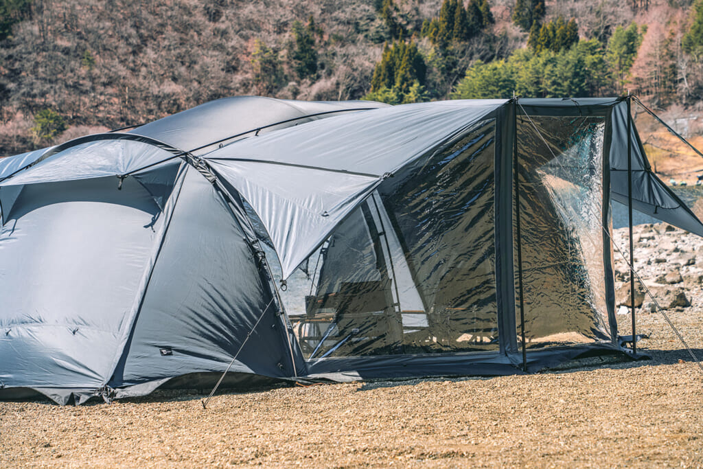 快適なキャンプ体験を実現！ オールラウンドな2ルームテントに新