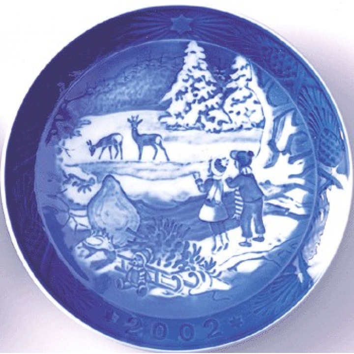 ロイヤルコペンハーゲン イヤープレート 2002年（平成14年） | 洋食器