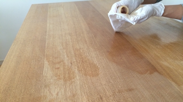 No.2600】無垢材テーブル、おすすめの仕上げはオイル | 無垢材家具で