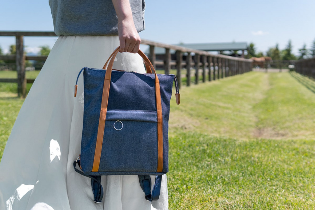 生地×レザーを楽しむ限定バッグ｜レディースシリーズ「スフレ