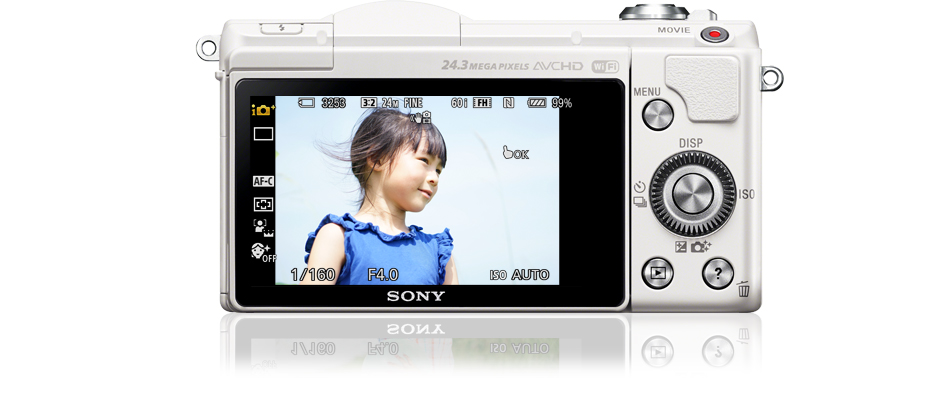 α5100 特長 : タッチでかんたん、撮り逃さない | デジタル一眼カメラα