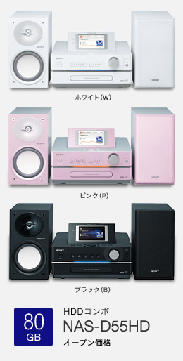 美品 SONY NET JUKE NAS-D55HD ネットワーク オーディオ NAS-D55HD