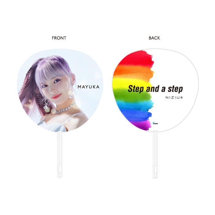うちわ【MAYUKA】・NiziU | Sony Music Shop・CD・DVD・ﾌﾞﾙｰﾚｲ・ｱｰﾃｨｽﾄ