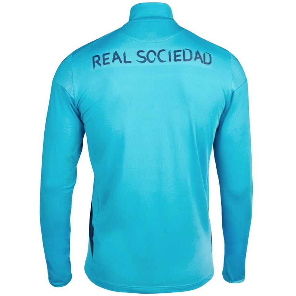 Real Sociedad soccer technical training tracksuit 2022/23 - Macron