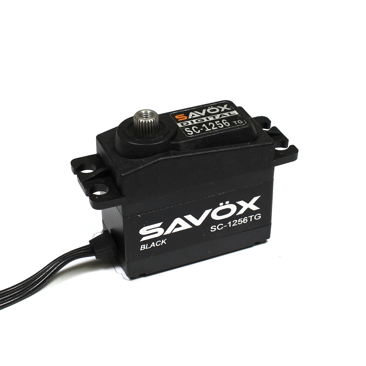 BLACK EDITION LOW PROFILE DIGITAL SERVO .09/125 @ 6.0V – Savox USA