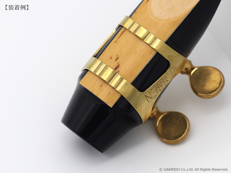 Jessen Sax ソプラノサックス用リガチャー 対応：ラバーマウスピース