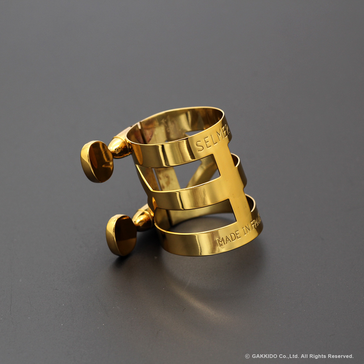 H.SELMER JAZZ TRIBUTE テナーサックス用メタルマウスピース 【Gold