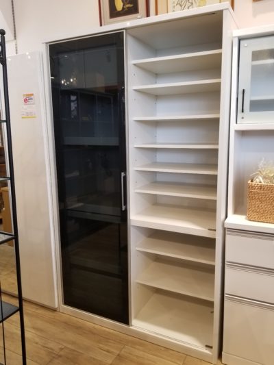 松田家具｜スライド扉キッチンボード