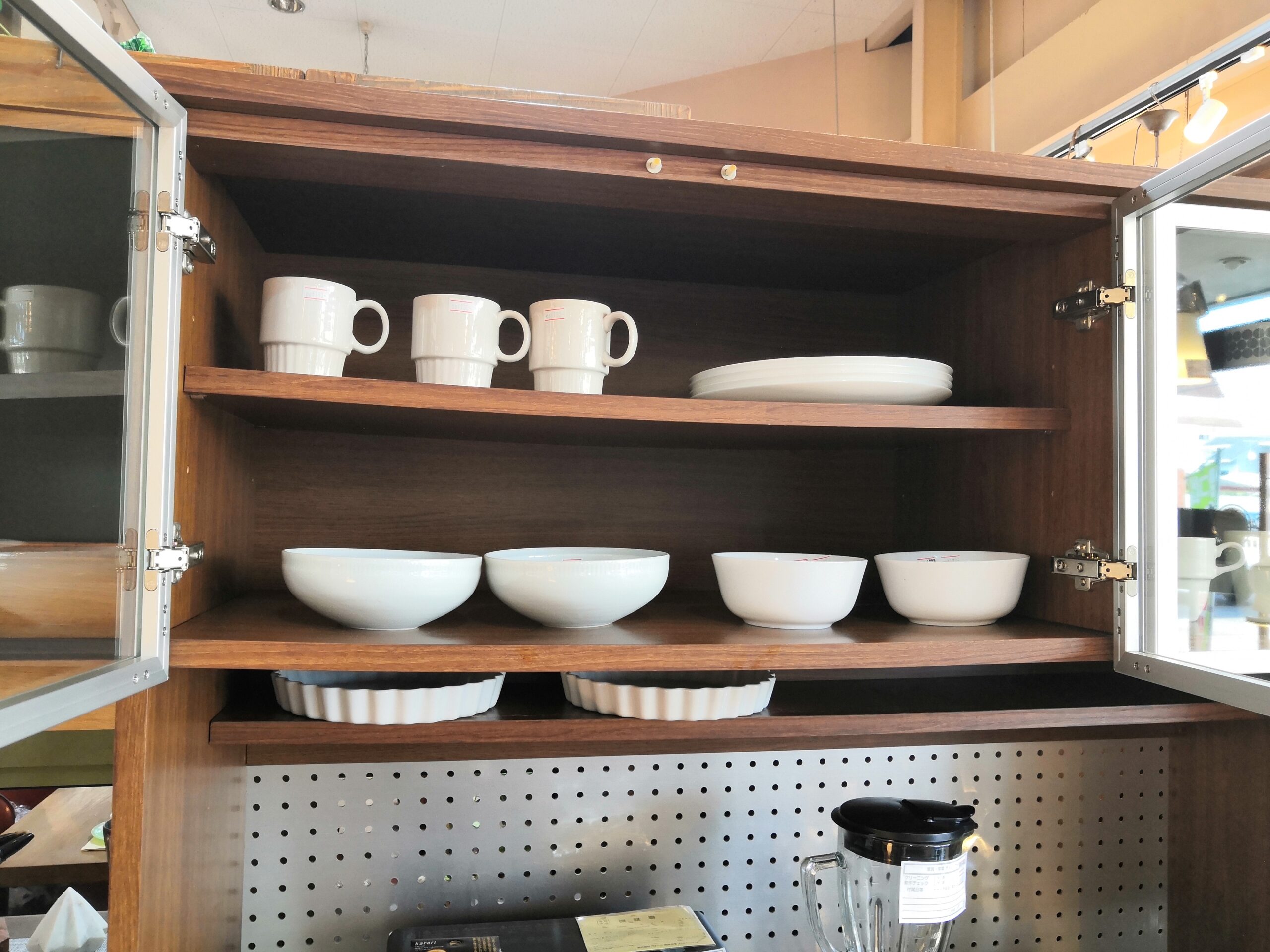 希少廃盤モデル unico/ウニコ カップボード STRADA/ストラーダ W80