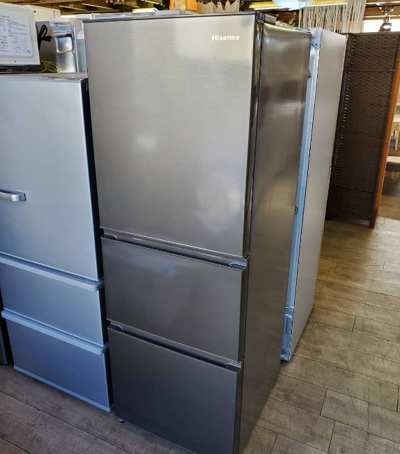 F031 Hisense 3ドア 冷蔵庫 2020年 左開き 282L F031 Hisense 3ドア