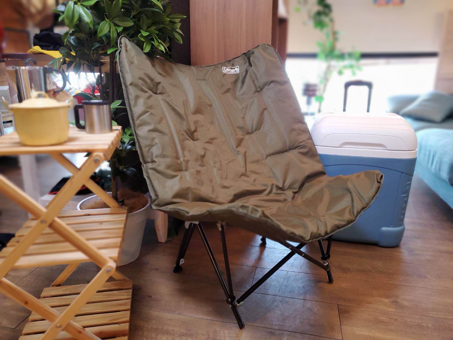 新品！セット価格！Colemanソファチェア 2脚セット コールマン