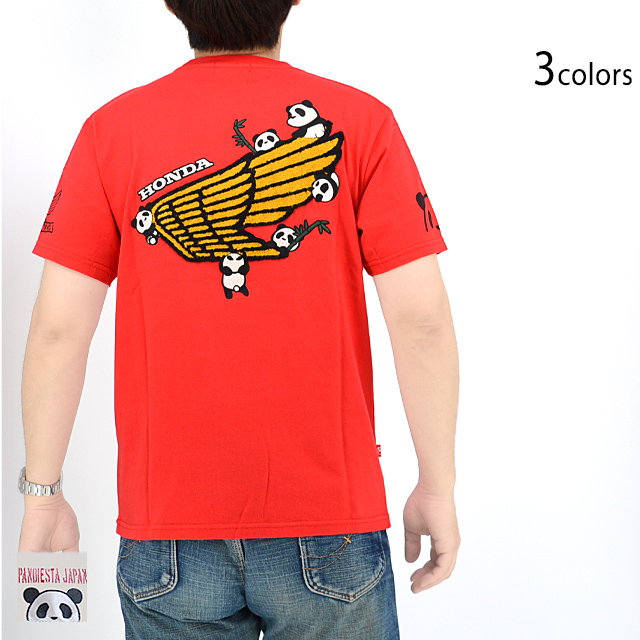 HONDA×PANDIESTA WING SAGARA半袖Tシャツ PANDIESTA JAPAN 554505