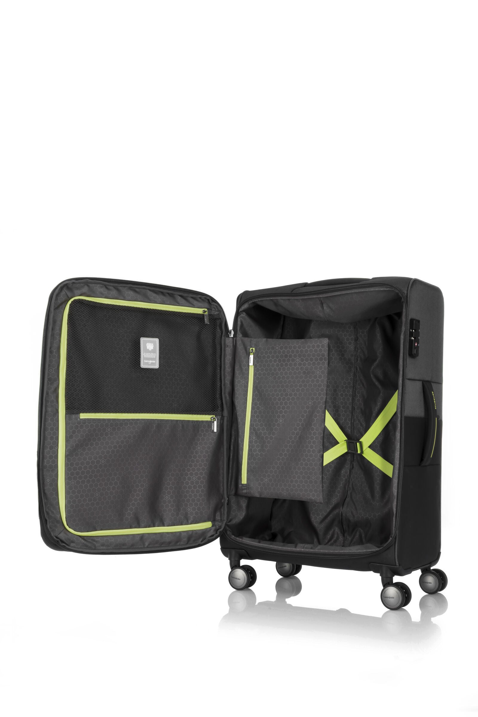 ストラリウム スピナー55 エキスパンダブル ブラック｜サムソナイト