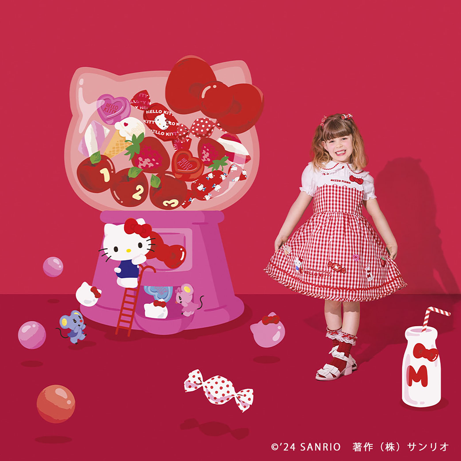 mezzo piano」とハローキティのコラボアイテムが登場！｜サンリオ