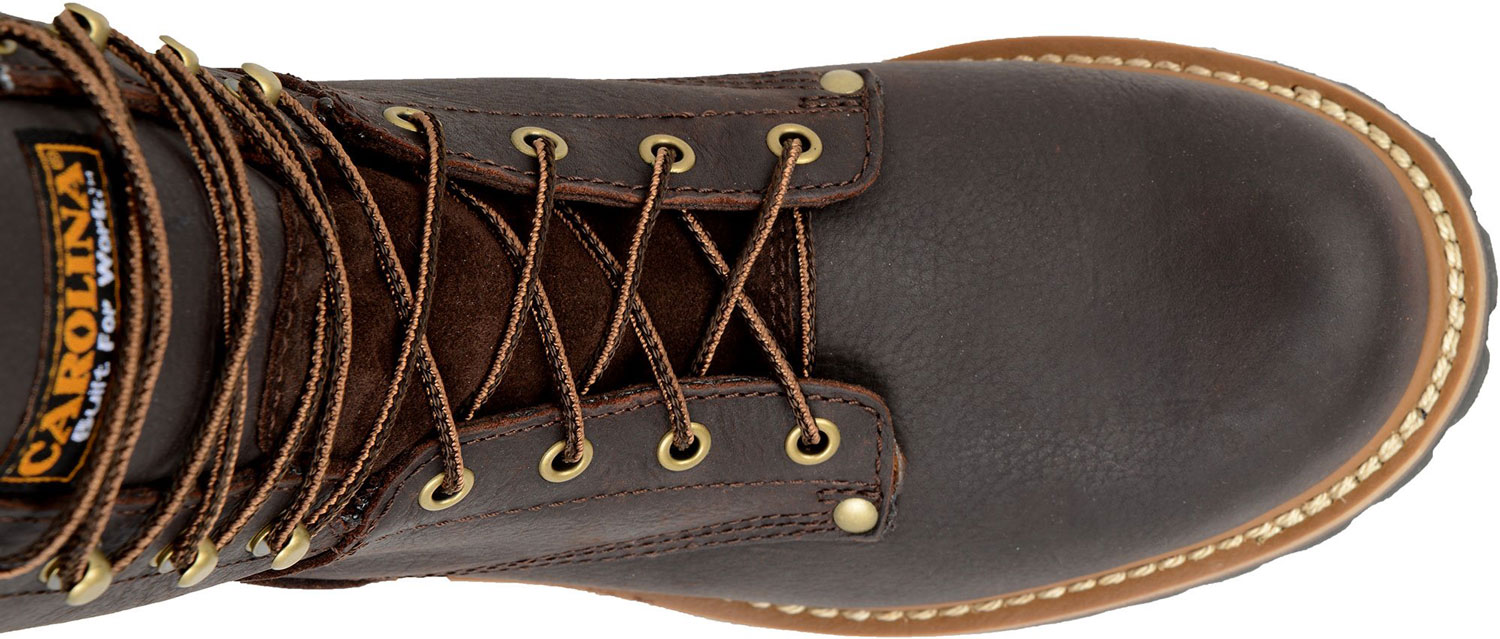CA1821 Carolina Brown 8 Inch Logger Men's