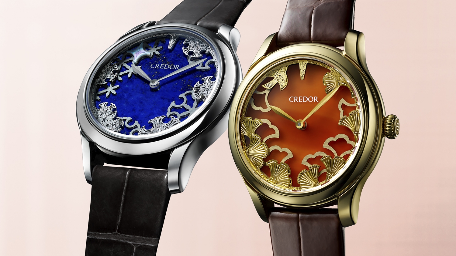 クレドール＞より、日本の美しい情景を詠んだ短歌を彫金で表現した限定