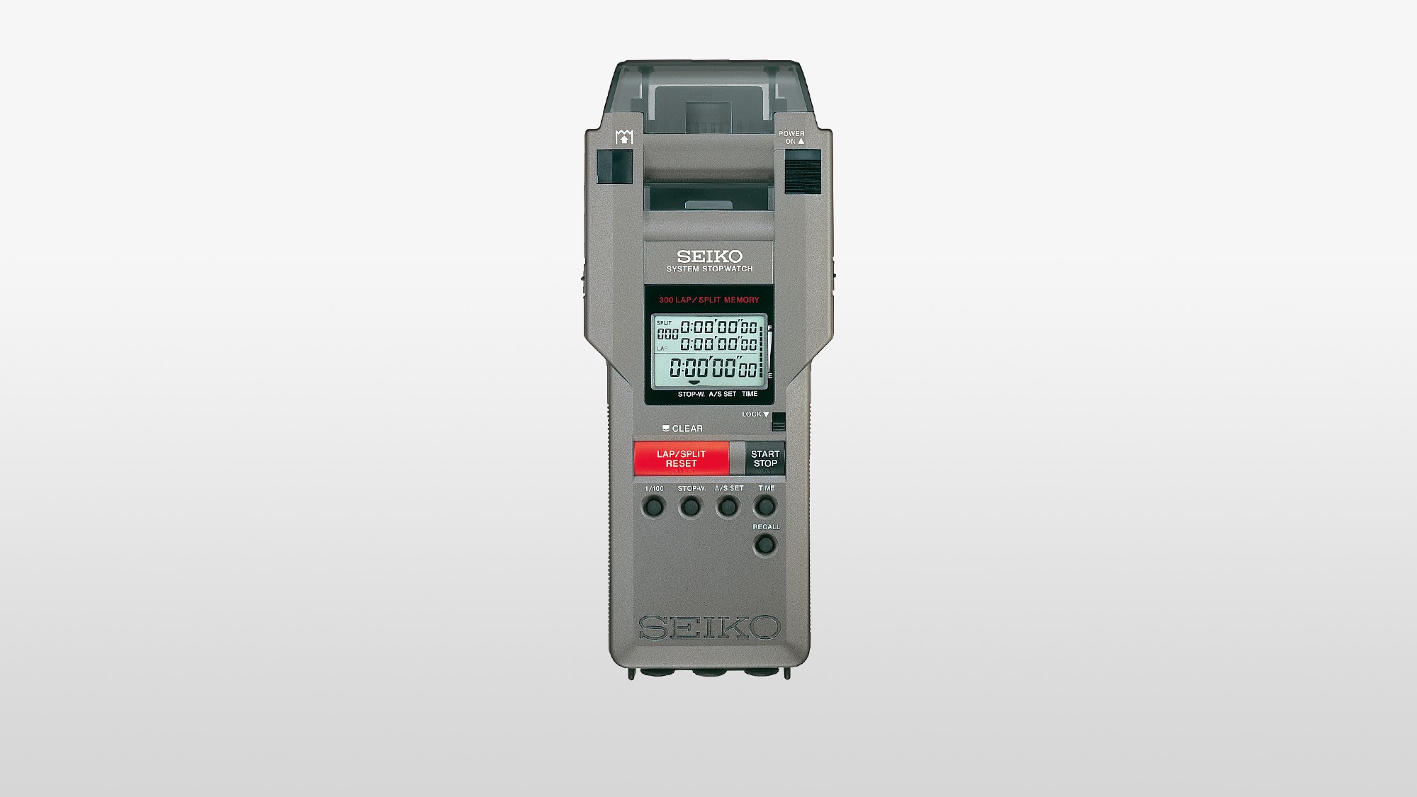 プリンター一体型ストップウオッチ | セイコーウオッチ