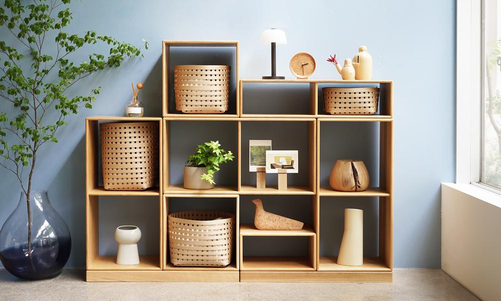 収納ボックス 中仕切付 / キバコ日進木工（にっしんもっこう） | 公式