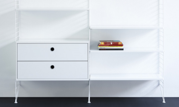 チェスト W78×D30×H42cm / MDFString Furniture（ストリング