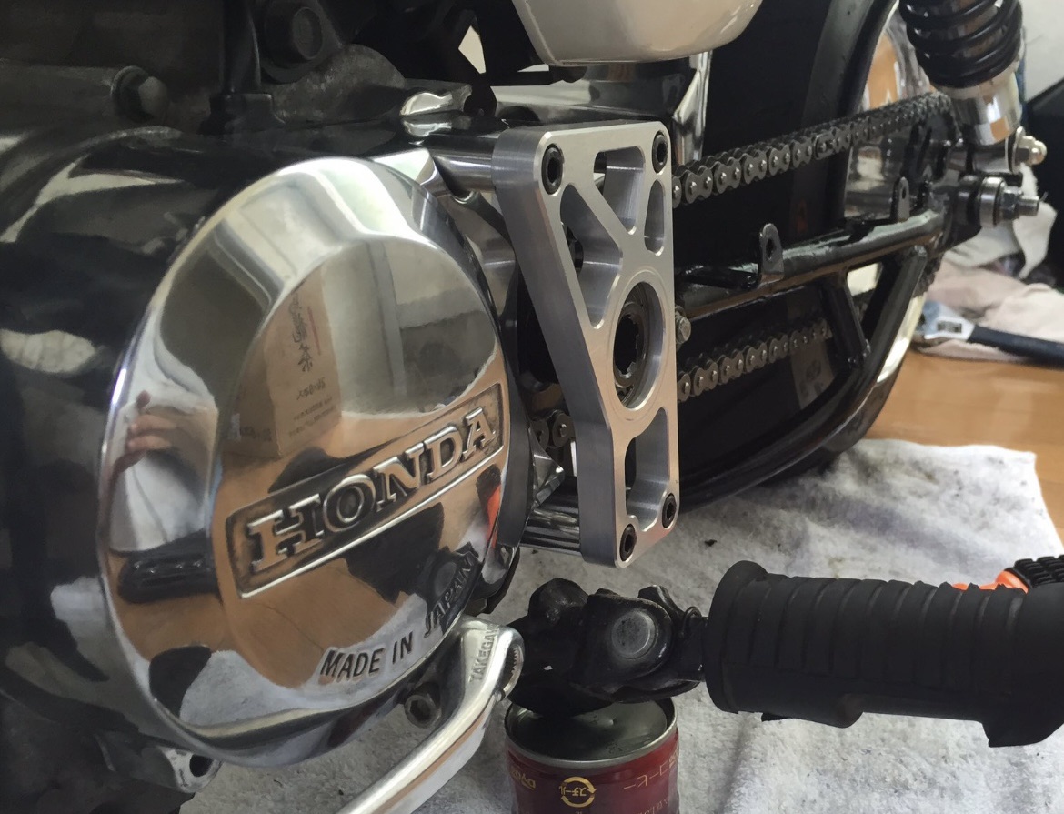 モンキー】カウンターボードの取り付け。アウターボードには2つの種類