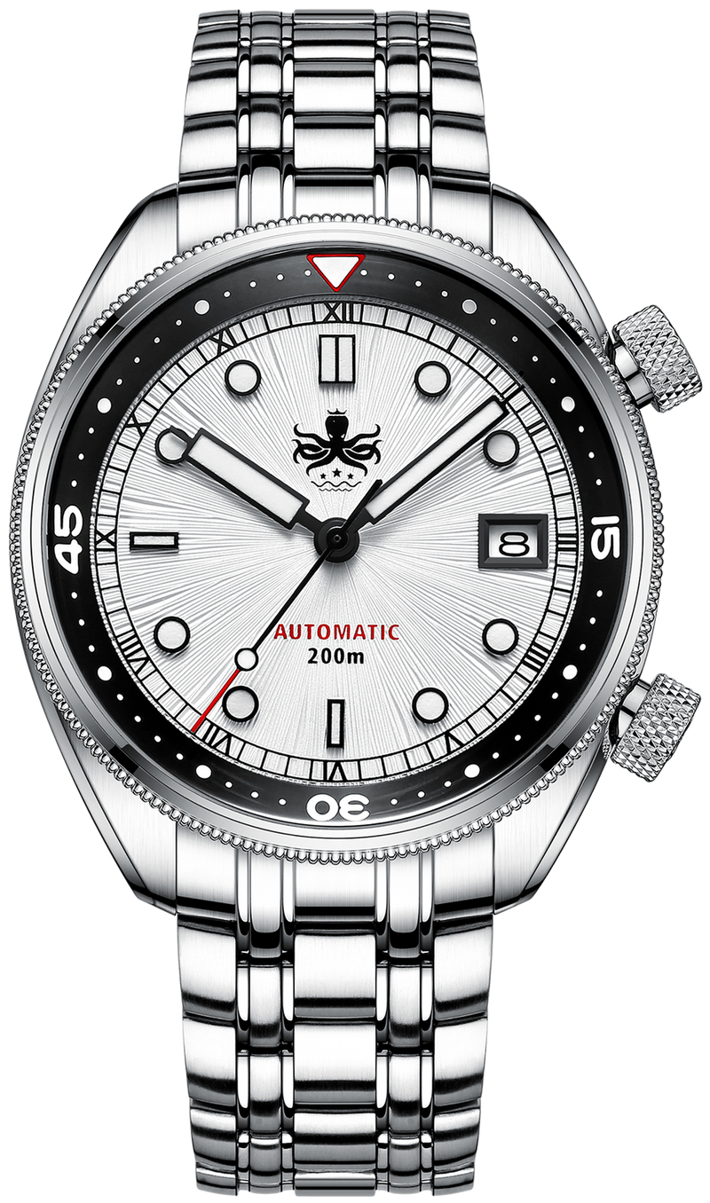 PHOIBOS EAGLE RAY 200M Compressor PY039G - SeriousWatches.com