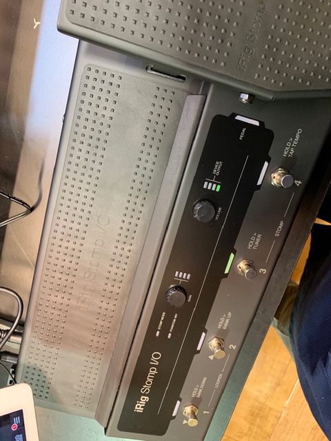IK Multimediaの次世代型エフェクターペダルiRig Stomp I/Oが入荷