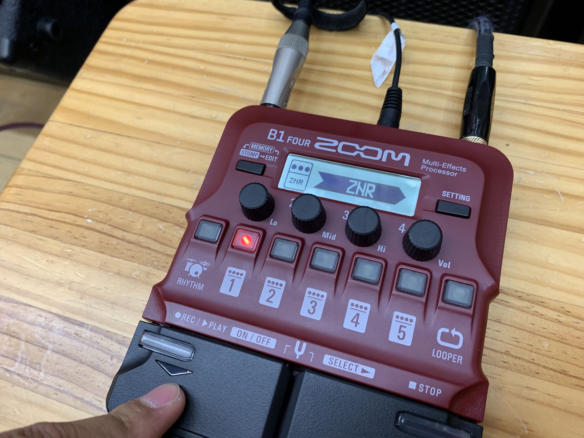 マルチエフェクター】話題のZOOM「B1 FOUR/B1X FOUR」を試してみました