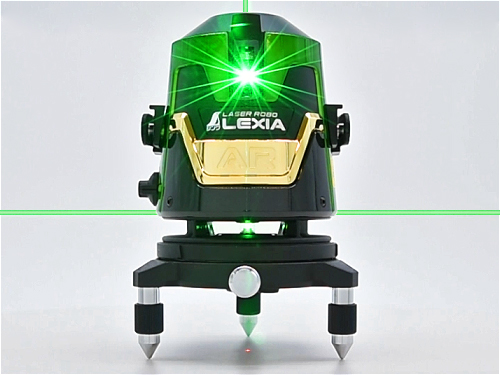 レーザーロボ LEXIA 51ARグリーン 受光器・三脚セット