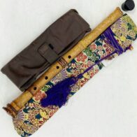 三浦龍畝 琴古流尺八 歌口象牙 銀三線 | 新栄堂