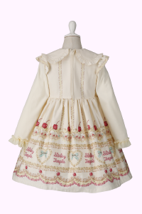 Shirley Temple TOKYO ＆ OSAKA 限定色 “フリルケーキプリント襟付き