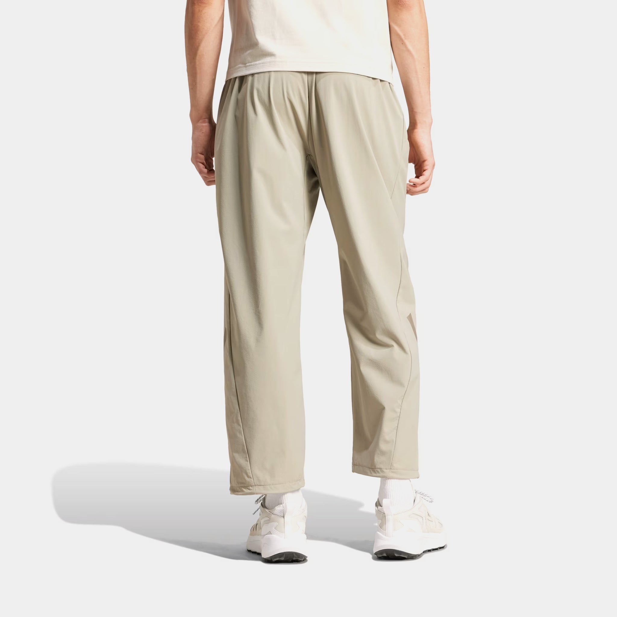 adidas Z.N.E Open Hem Woven Mens Pants Beige JN9030 – Shoe Palace
