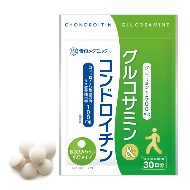 グルコサミン＆コンドロイチン 180粒 | 雪印メグミルクダイレクト