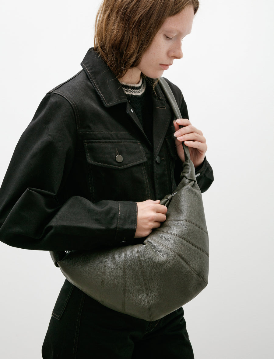 Lemaire Medium Croissant Bag Leather Marecage – Neighbour