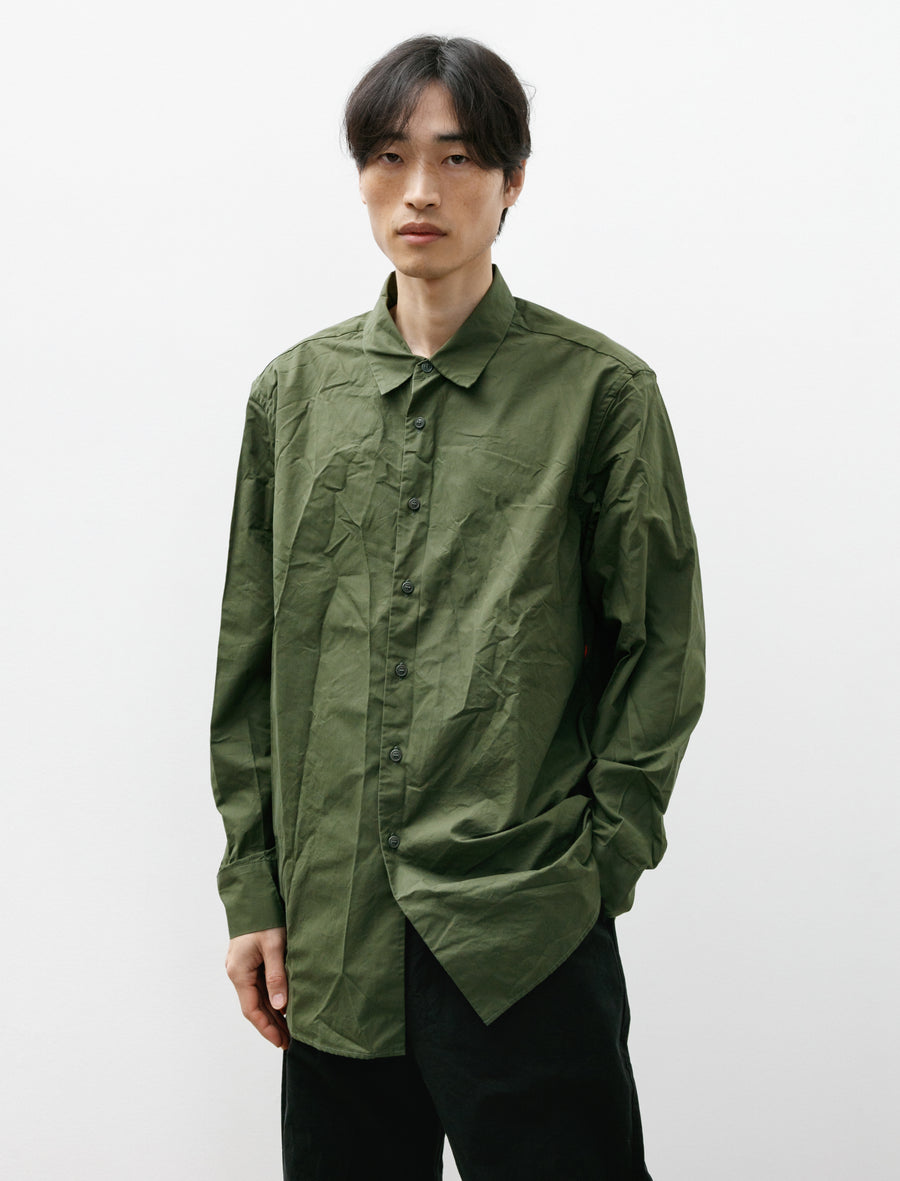 Casey Casey Fabiano Shirt H Card Olive – Neighbour