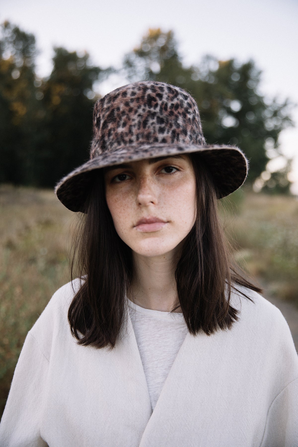 BUCKET HAT IN SHAG FELT