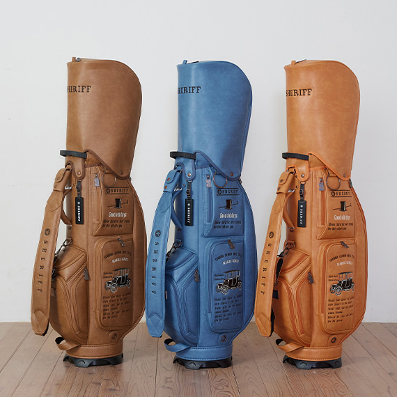 SFC-019CB.キャメル（合成皮革） – キャディバッグ・ゴルフバッグ