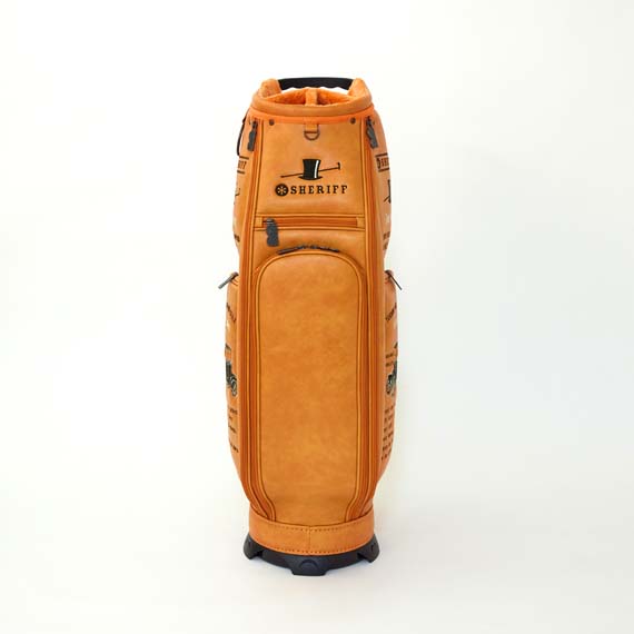 SFC-019CB.オレンジ（合成皮革） – キャディバッグ・ゴルフバッグ