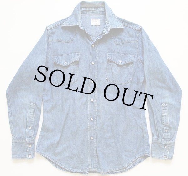 70s BIGMACビッグマック デニム ウエスタンシャツ - Sixpacjoe Web Shop