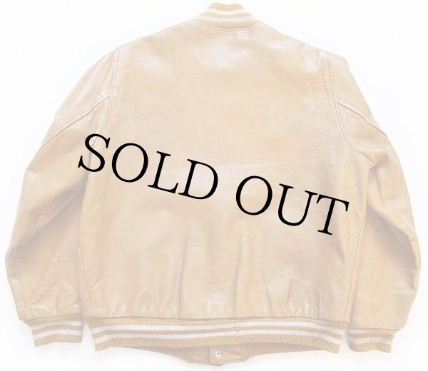 70s USA製 Pro-Line オールレザー スタジャン マスタード - Sixpacjoe