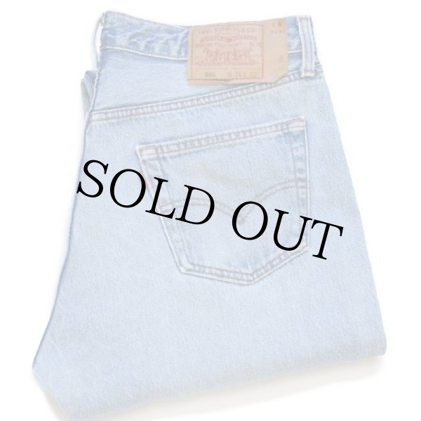 90s USA製 Levi'sリーバイス 501 デニムパンツ w36 L32☆94
