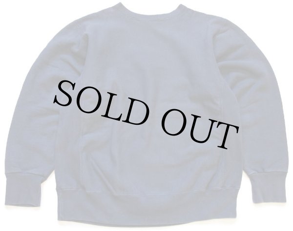 90s USA製 Kellsport 無地 リバースウィーブ スウェット 紺 フェード L